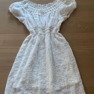 Max Studio White Mini Sundress